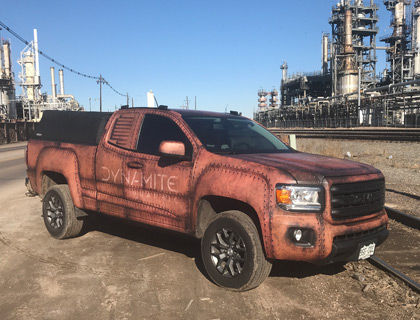 Truck wrap